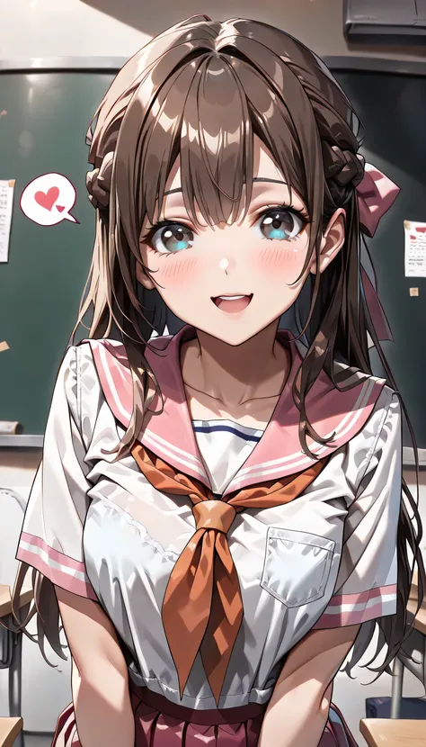 ((ultra-detailed)), (highly detailed CG illustration), (best quality:1.2), ultra-highly detailed, colorful composition, artistic photoshoot, 1girl, solo focus, ((upper body:1.3)), moe anime character, girl, dainty facial structure, (baby face), (round face...