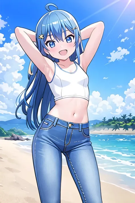masterpiece, best quality, ultra detail, ((Perfect Face, perfect eyes, perfect hair, perfect arm)), 1girl, o, petite, ((round face, ecstasy, orgasm face, drooping eyes, shame smiling, blush)), dropping eyes, sleepy, Open mouth, ((White teeth)), background(...
