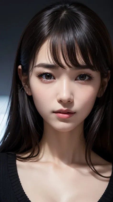 masterpiece, Top Quality, ultra detail, face the front, Painted with exquisite detail, realistic, Sharp features, very well detailed, intense concentration, perfect face, perfect face, perfectly symmetrical eyes, perfect full lips, supple female body , l...