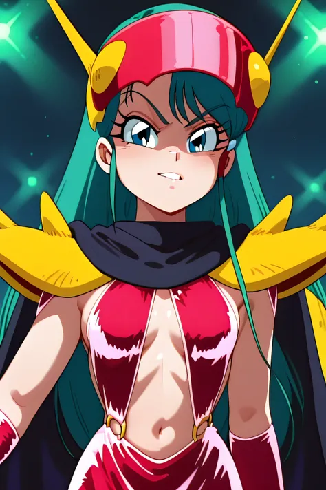 1 girl, long green hair, Group, , medium chest, , Glowing Skin, Neon Corset, Glowing Crystal Ring, , evil laugh,looking at viewer , posing in ,
Toxic Labs, Glowing Green Bat, Chemical Steam, neon haze
realistic anime style that is close to the face and...