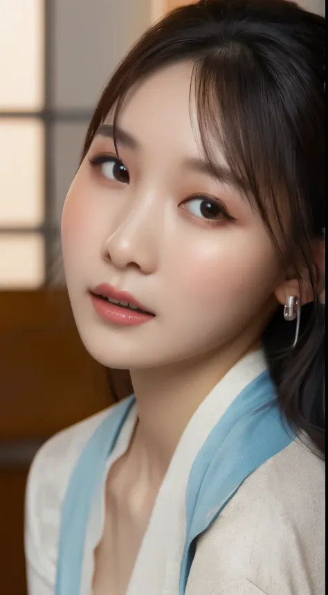 masterpiece, top quality, illustrations, Ultra Details, Finely Details, high resolution, 8k Wallpaper, perfect dynamic composition, beautiful detailed eyes , hotel(but), sexy face, expression full of joy at its peak,Please wear a face,excited faces ,blur ...