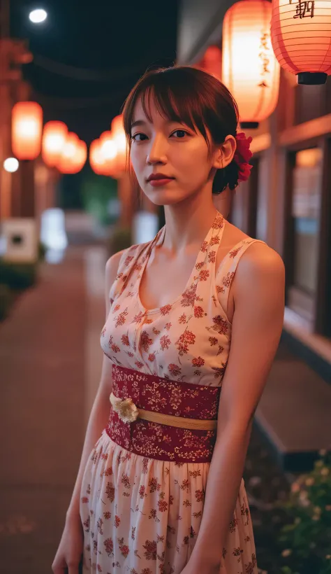 Utamaro's Ukiyo-e 、Beautiful Ukiyo-e composition、HD、4K、8k、16k、Woman uper high resolution、detailed description、A kimono with a bright white floral pattern that looks like art、A work like the culmination of Ukiyo-e、 color difference、bewitching beautiful woma...