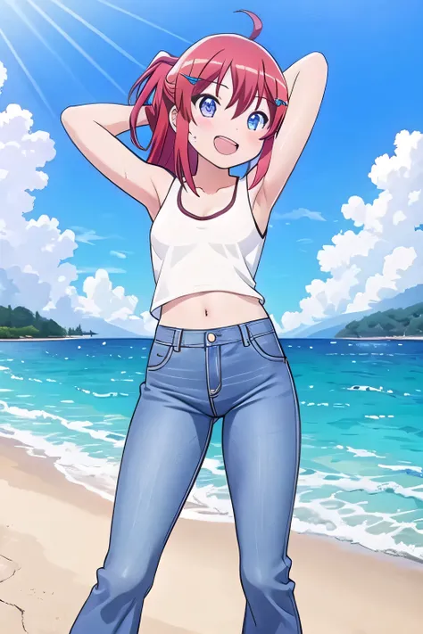 masterpiece, best quality, ultra detail, ((Perfect Face, perfect eyes, perfect hair, perfect arm)), 1girl, o, petite, ((round face, ecstasy, orgasm face, drooping eyes, shame smiling, blush)), dropping eyes, sleepy, Open mouth, ((White teeth)), background(...