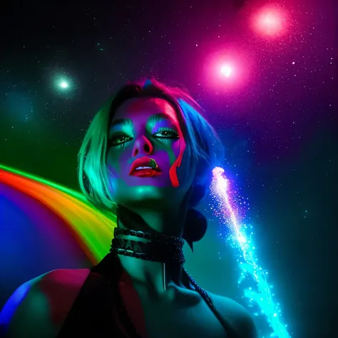 fantasy, horror, photography, realistic:1.2), PornStar, vibrant colors, otherworldly lighting