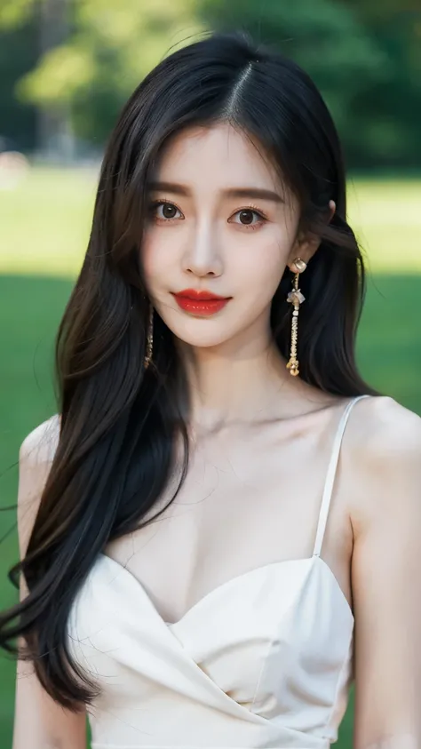 Ultra HD resolution,artistic photos,21year girl,earrings,long hair,Cold white skin,E cup,show out ,messy hair , messy hair ,Ruddy face,dress less ,露出乳晕