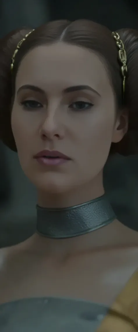 Princess Leia in erotic slave outfit at alien dungeon.rating_questionable