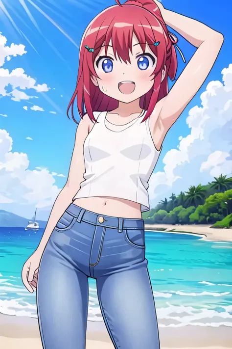 masterpiece, best quality, ultra detail, ((Perfect Face, perfect eyes, perfect hair, perfect arm)), 1girl, o, petite, ((round face, ecstasy, orgasm face, drooping eyes, shame smiling, blush)), dropping eyes, sleepy, Open mouth, ((White teeth)), background(...