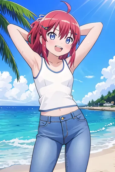 masterpiece, best quality, ultra detail, ((Perfect Face, perfect eyes, perfect hair, perfect arm)), 1girl, o, petite, ((round face, ecstasy, orgasm face, drooping eyes, shame smiling, blush)), dropping eyes, sleepy, Open mouth, ((White teeth)), background(...