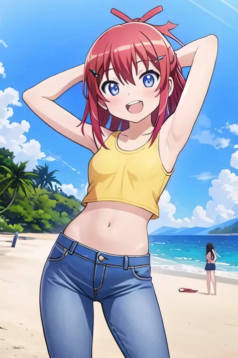 masterpiece, best quality, ultra detail, ((Perfect Face, perfect eyes, perfect hair, perfect arm)), 1girl, o, petite, ((round face, ecstasy, orgasm face, drooping eyes, shame smiling, blush)), dropping eyes, sleepy, Open mouth, ((White teeth)), background(...