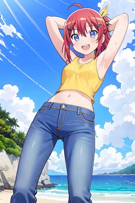 masterpiece, best quality, ultra detail, ((Perfect Face, perfect eyes, perfect hair, perfect arm)), 1girl, o, petite, ((round face, ecstasy, orgasm face, drooping eyes, shame smiling, blush)), dropping eyes, sleepy, Open mouth, ((White teeth)), background(...