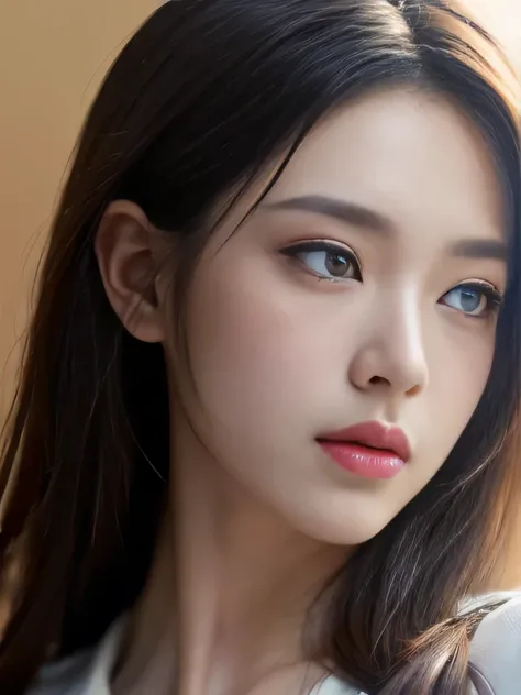 ((((highest quality))))、(((Ultra-precision CG16K wallpaper)))、(((masterpiece)))、(((Super detailed)))、(((super extreme details)))、1people's women、mature woman、24 year old woman、((Japanese face))、((very beautiful face))、((Aimi Higa:1.traight semi-long ha...