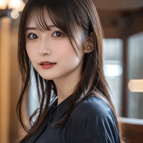 In 8K:1.5,top quality:1.4, super high resolution:1.5, (photorealistic:1.4),masterpiece:1.2,(top quality:1.4)、 A girl in a Chinese dress working at a Chinese restaurant、RAW Photos、 single Japanese girl、China Dressを着ている女の子:1.5、スリット入りのChina Dress、cute、miniski...