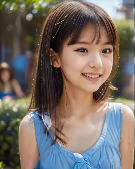 (top quality,masterpiece,super high res at the bank 1.3),(photo realistic1.3),smile,(girl 2.0,Age 10 2.0,cute s 2.0,small face 2.0,Elementary school student 2 .0, 2.0,small face 2.0,Short height 2.0,no makeup 1.5,Small Breasts 2.0,Small breasts 2.0, 2 .0,H...