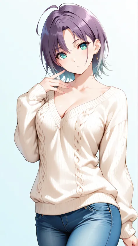 insanely detailed,
She is beautiful,
Cute anime-style girl(1.7),
Toru Asakura, t_asakura,
very aesthetic, absurdres, Alluring mystique, stunning clarity,
Cell-shaded style, vibrant colors(1.7), 2D anime style, flat color(1.7), sharp outlines, strong line...
