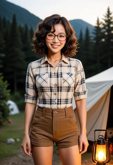score_9,score_8_up,score_7_up,source_real,real skin,⠀
BREAK asian female mountaineer, (blushing:1.3), (brown medium hair:1.4),(wavy pixie hair:1.2),(model body),tan skin,tan_lines,smile,(medium breasts),(Glasses:1.2), (Standing:1.2), BREAK (wearing flannel...