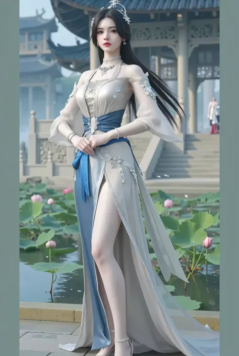 masterpiece、quality、Super detailed、Marilyn Takis，Focus on the thighs and above，Clear face，（Best quality at best）， beautiful girl：1.5、Red fluffy off-shoulder dress style，long hair flying，Snowflake earrings、snowflakes falling、Vague、snow world, red underwear ...