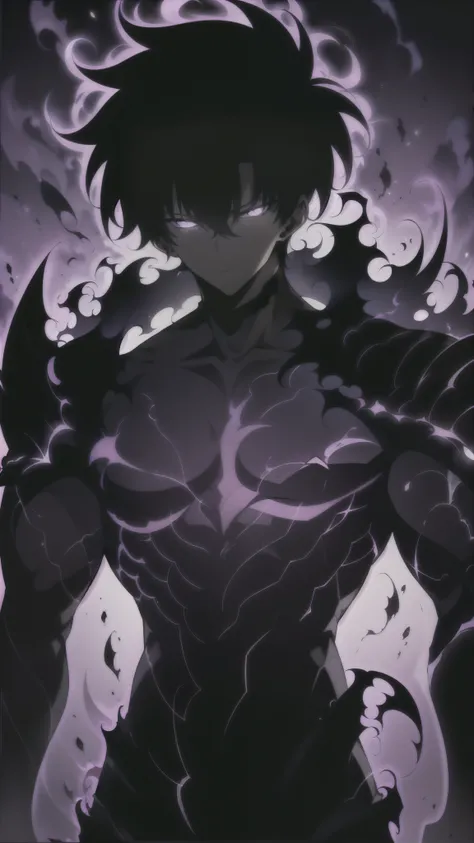 A captivating depiction of an emo-style boy, radiating an air of mystery and quiet intensity. His strikingly handsome features emerge from the shadows of a deep, moody background, with (slightly disheveled:1.2), (delicately messy:1.1) hair cascading over o...