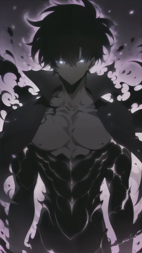 A captivating depiction of an emo-style boy, radiating an air of mystery and quiet intensity. His strikingly handsome features emerge from the shadows of a deep, moody background, with (slightly disheveled:1.2), (delicately messy:1.1) hair cascading over o...