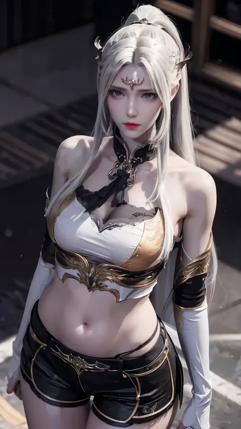 ((best quality, 8k, masterpiece:1.3)), important: 1.2, Perfect body beauty: 1.4, Hips: 1.2, ((Layered Hairstyle, Chest: 1.2)), (Wet clothes: 1.1), (rain, street:1.3), Tube Top Dress: 1.1, Highly detailed face and skin texture, Squinting, Double eyelids, wh...