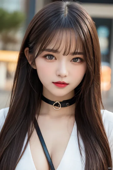 table top to pinch , top quality , shape , very well detailed , finely , HD , 8k Wallpaper , perfect dynamic composition , 20 year old girl , finelyて美しい目 , brown eyes ,  dark eyes , symmetrical eyes , Beautiful Long Straight Hair , small breasts:1 . 2 , na...