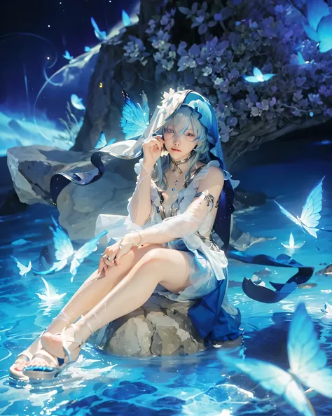 ((SHOREKEEPER (WUTHERING WAVES),((realistic, photorealistic)),(highlight hair)), Light reflection, (( HD )),((upper body)), (((best quality, masterpiece))), (masterpiece) (best quality) (detail) (8k) (HDR) (wallpaper) (cinematic lighting) (sharp focuasterp...