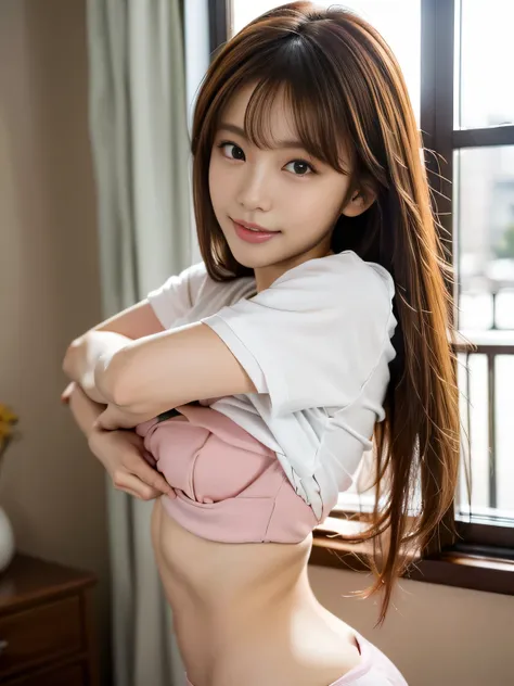 masterpiece, best quality, ultra-detailed, unity 8k wallpaper, hyper detailed, realistic, sharp features, highly detailed, professional quality, Photorealistic, hyper realistic, high resolution, korean Model, Beautiful Korean girl, (19yo:1.3), (everyday ma...