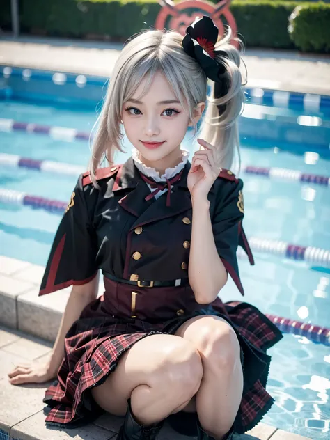 1girl, (cute Japanese girl), 18yo high school girl, 
BREAK
(smile:1.15), Looking at camera, 
BREAK
upper body, (portrait:1.2), stylish pose.
BREAK
(8k, RAW photo, best quality, masterpiece:1.2), (realistic, photo-realistic:1.4), (extremely detailed 8k wall...