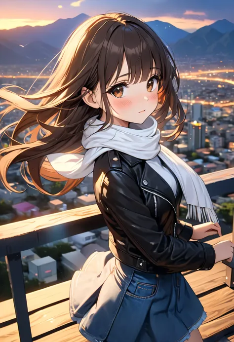 (((Masterpiece, better quality, high resolution, UHD, perfect pixels, depth of field, 4k, RTX, hdr))), 1 girl, single, full body, alone, beautiful anime girl , half body, beautiful artistic style, anime character breasts, ((serene expression, childish ga...