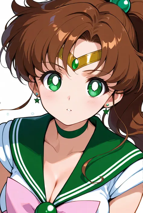 セーラージュピター(美少女戦士セーラームーン)っぽいキャラ