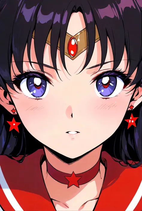 セーラーマーズ(美少女戦士セーラームーン)っぽいキャラ