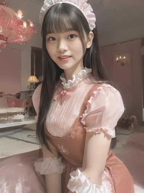 (((best quality、highest resolution、masterpiece、8k)))、(((detailed face)))(((cute face)))(((Baby Face)))(((Young contour)))(((Lovely Eyes and Nose)))、((( Blizzard 10 )))(((model body type)))(((Perfect Podiline)))、((((Long Straight Hair)))(((Girl in Red and P...