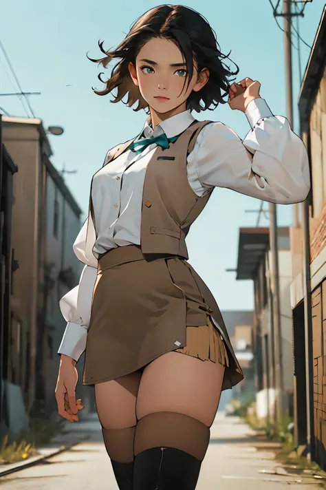 ((masterpiece , best quality ; 1 . 3)) , best quality , Beautiful Details , very detailed , Ultra-fine , 16k , exquisite , absurd , high resolution , beautiful background , Detailed Background , Beautiful Eyes , beautiful skin , anime style , Real Stick , ...