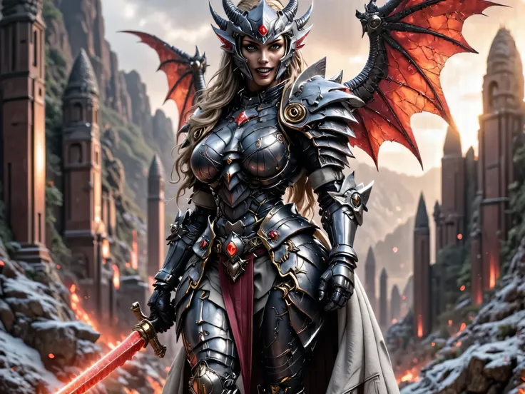 ((best quality)), (Masterpeace, high quality, high resolution, realistic photo, photography, detailed), 1 japanese porn star women fighter dark warrior gangster, age from 30 to 36 years old, porn star Xo Gisele, 8k_wallpaper, extremely detailed eyes, (larg...