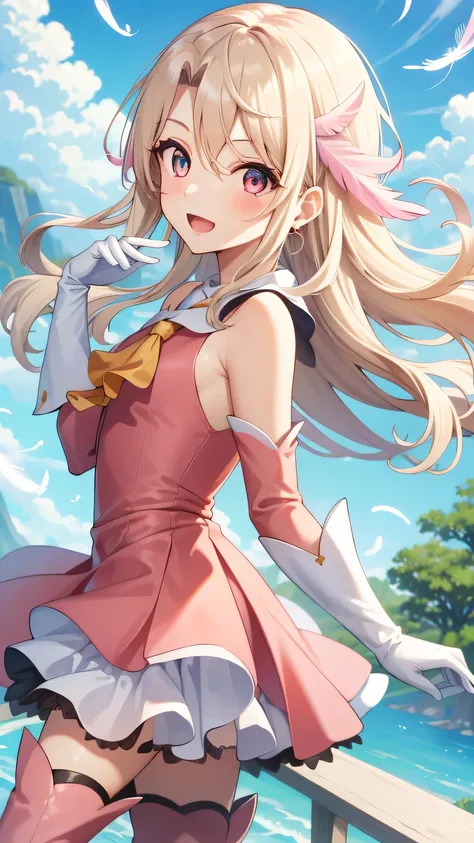 {{{masterpiece}}}, (best quality:1.5), (ultra-detailed:1.5), {illustration}, {{an extremely delicate and beautiful}}, (beautiful detailed eyes:1.6), absurdres, highres, extremely detailed face, 16k, hd, visual anime de uma jovem mulher, extremamente bonito...