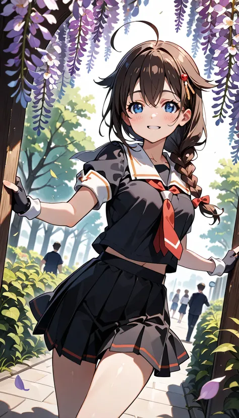 ((ultra-detailed)), (highly detailed CG illustration), (best quality:1.2), ultra-highly detailed, colorful composition, artistic photoshoot, 1girl, solo focus, ((thigh to top:1.3)), ((cowboy shot:1.3)), moe anime character, girl, dainty facial structure, (...