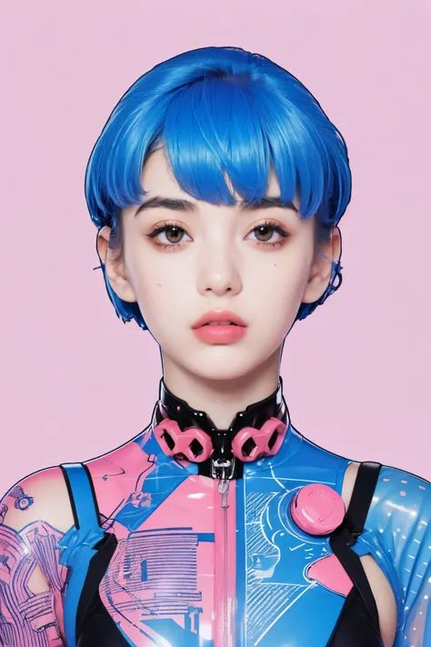 (masterpeace), ((colored line art: 1.3)), (whole body:1.5), artistic, (risograph: 1.5), manga, ((sci-fi comic style)), real illustration, wide shot, look back,
BREAK
A slender girl wearing a high-tech bodysuit, young girl, junior high-school student, cyber...