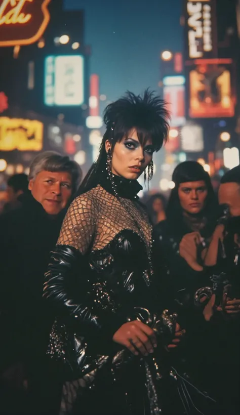 film(Year 2229)Punk directed by Luis Buñuel. Full color exótico. cinematic.