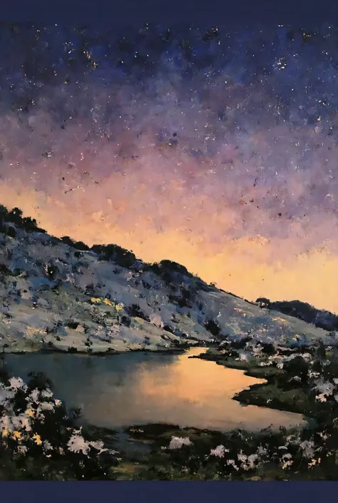 Oil painting by peter wileman