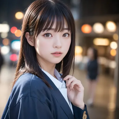 real japanese high school girls,shibuya streets,detailed facial features,expressive poses,candid natural shots,dynamic crowd scene,vibrant urban environment,neon lights,rain effects,overcast moody atmosphere,cinematic lighting,high quality,8k,detailed,phot...