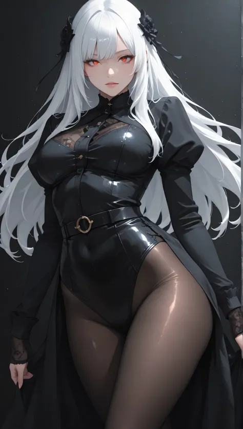 dynamic pose, dynamic image, noBody, hollow, NoBody:2.0,(masterpiece, best quality), 1girl, solo, sheer shiny stockings