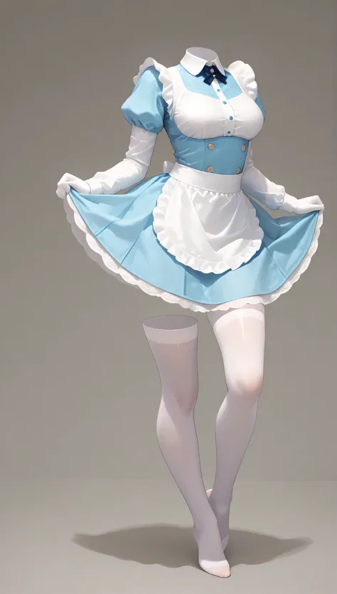 full body, dynamic pose, dynamic angle, noBody, invisible person, hollow, NoBody:2.0,(masterpiece, best quality), 1girl, solo, sheer shiny stockings, vivid colored clothes, r pretty background, amazing textures