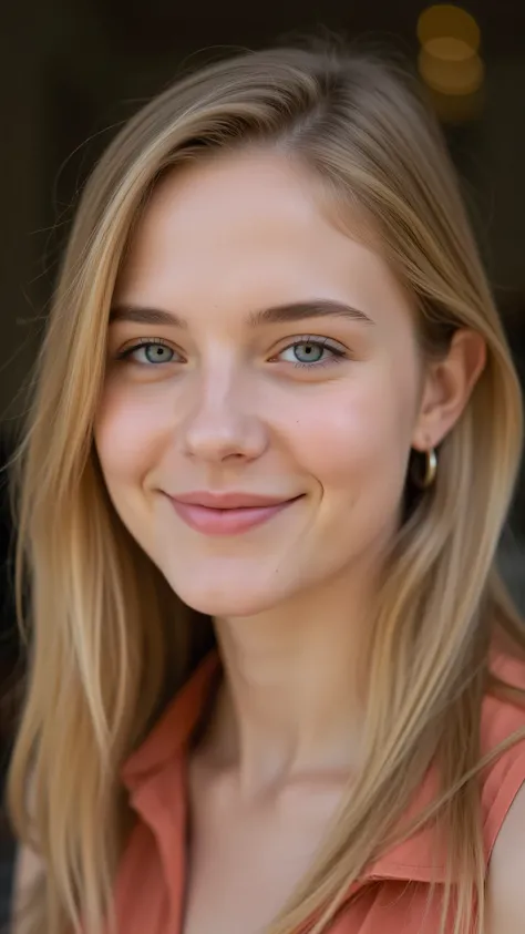 blue eyes, blonde hair, masterpiece, Точность, Better quality, high detail, Smile, Visual illusion, photorealistic portrait of a young woman, smiling , blue eyes, looking at the camera, high detail, 8K, HDR, physical-based visualization, studio lighting,...