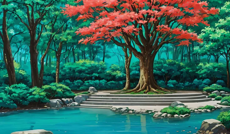 Drawn in 80’s anime art style. 
Retro anime. Vintage Anime. Classical Anime. 

1. The Bone Eater’s Well
	•	Significance: The central link between the modern world and the feudal era, allowing Kagome to travel back and forth between time periods.
	•	Descrip...