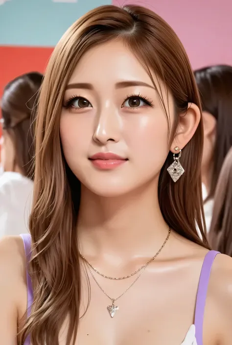 Very noble、She's sexy and cute 、 beautiful brown hair 、 Please wear revealing clothes 、 Sensual and alluring lace 。sensual tube top lingerie 。。。。。、 Vibrant Color Styles 、 sensual purple obscene lingerie that will dazzle you with your best...