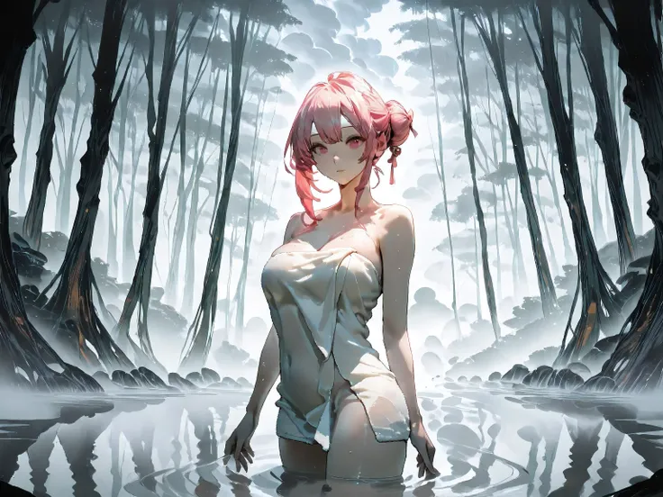 thick fog dense fog outlines of trees cloudy glass girl in a towel long pink hair tied in a bun on her head rain forest fog girl. cloudy glass misted glass view through misted glass view through cloudy glass lake in fog lake in dense fog lake in dense fog ...