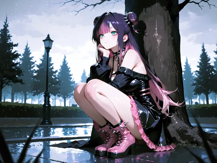 masterpiece,best quality,amazing quality,(EyesHD:1.2),ultra-detailed,very aesthetic,sharp focus,depth of field,vibrant colors,ray tracing,best lighting,detailed illustration,detailed background,cinematic,beautiful face,beautiful eyes,solo_female,long hair ...