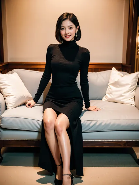 (RAW Photo:1.2), (realistic:1.4), beautiful detailed woman ,非常にfine grainと顔, fine grain, very detailed,high resolution, best quality, 8k Wallpaper,masterpiece,best quality,1 woman,alone,rich, full body Esbian on an indoor stage,(A little thick:0.9),Tone Fi...