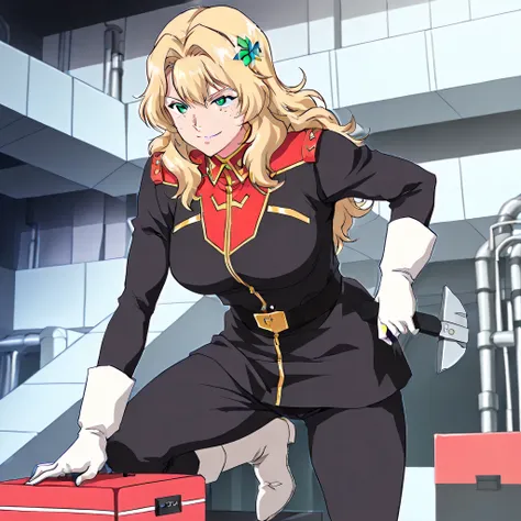 ultra-High resolution, score_9,score_8_up,score_7_up,score_6_up,score_5_up,score_4_up, BREAK, source_anime, anime screencap, uncensored, rating_explicit, Masterpiece, curvy, dark persona, looking at side, Fighting Stance, (((solo, 1girl))), hair ornament, ...