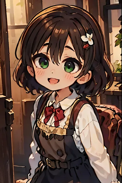 (masterpiece),best quality,amazing quality,very aesthetic,absurdres,newest,perfect body,shiny skin,perfect eyes,detail1eye,well-defined fingers,well-defined fingernails,anime style,indoors,1girl,solo,upper body,(portrait:1.5),looking at viewer,facing viewe...