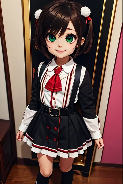 (masterpiece),best quality,amazing quality,very aesthetic,absurdres,newest,perfect body,shiny skin,perfect eyes,detail1eye,well-defined fingers,well-defined fingernails,anime style,indoors,1girl,solo,upper body,(portrait:1.5),looking at viewer,facing viewe...